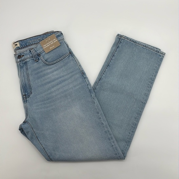 Madewell The Athletic 1991 Straight-Leg Jean Becklow Wash size 35/34 NWOT NR461 - Picture 7 of 13